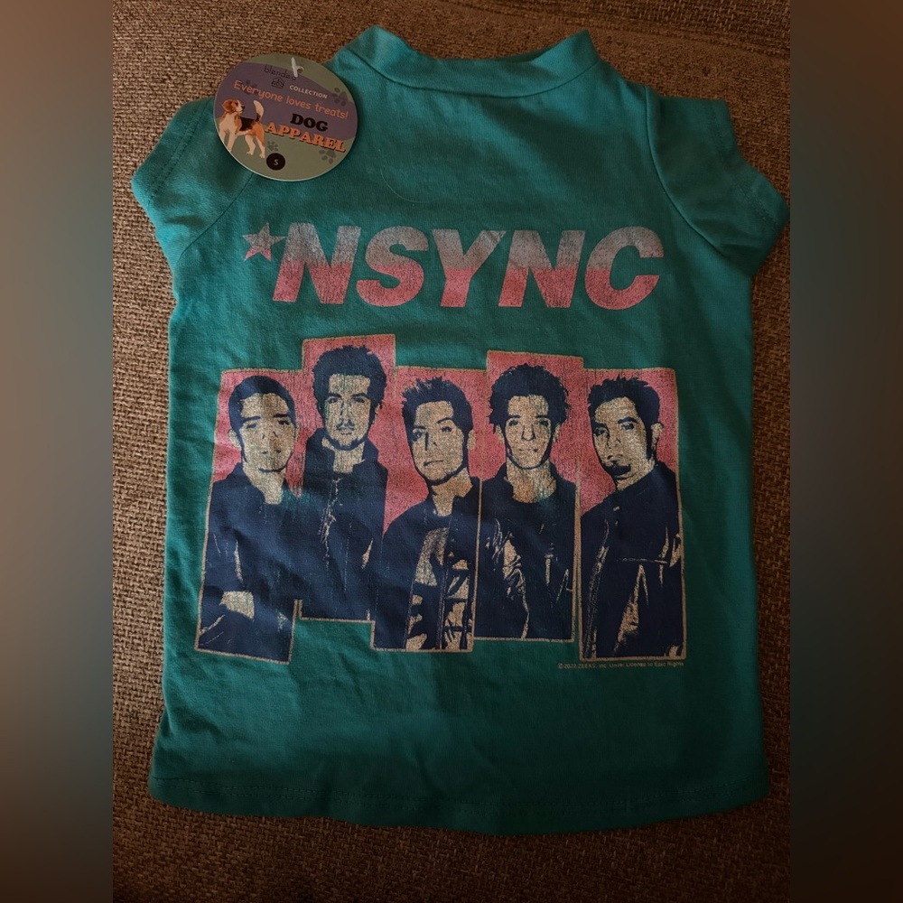 *NSYNC dog t-shirt
